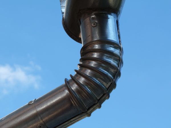 Metal Downspout Installation in Pawleys Island